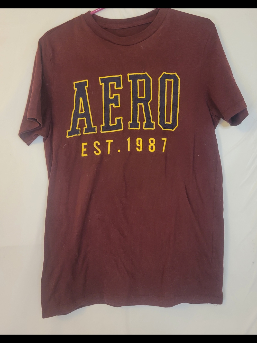 Men’s Maroon Graphic Tee - EST.1987